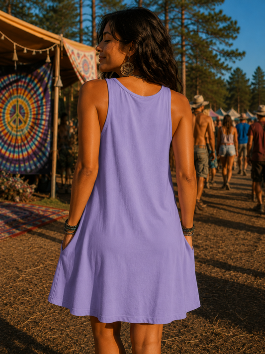 Women's Purple Sundress