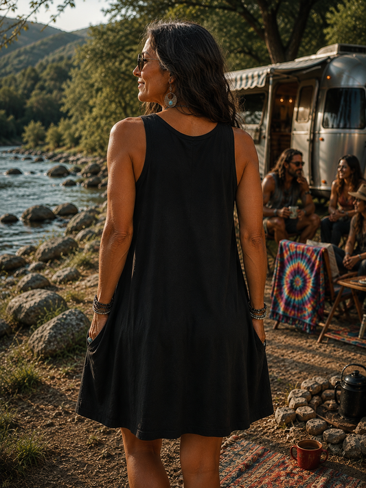 Women's Black Sundress