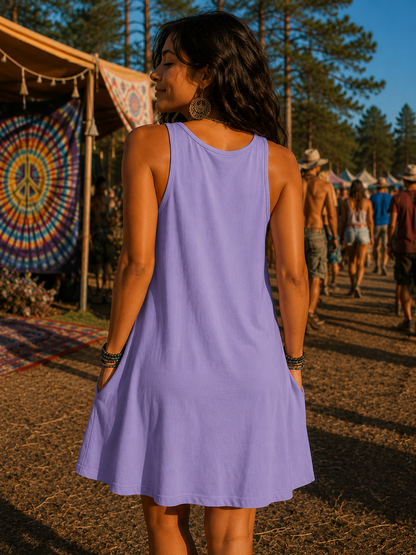 Women's Purple Sundress