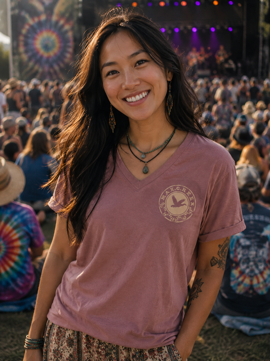 Women's V-Neck – Mauve